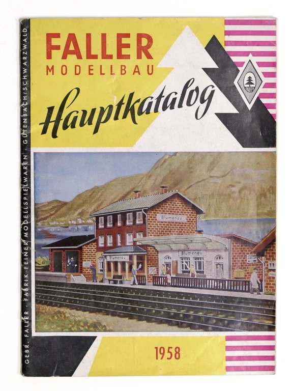 Modellismo Ferroviario - Faller Modellbau Hauptkatalog 1958 | Immagine Gallery 1