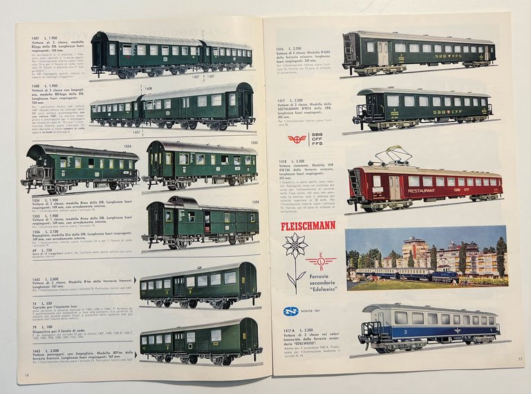 Modellismo Ferroviario - Fleischmann - Novità 1967