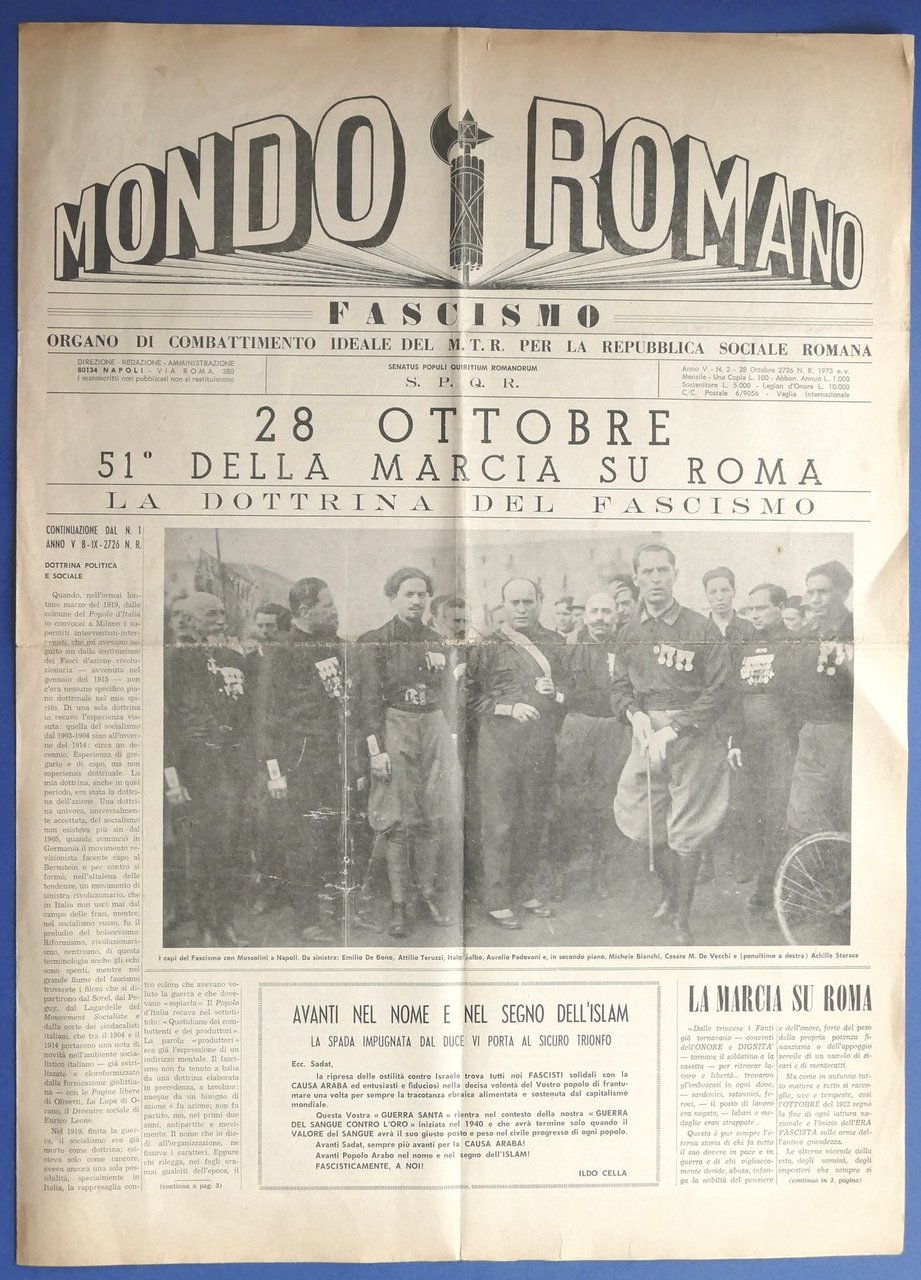 Mondo Romano - Anno V - N° 2 - 28 …