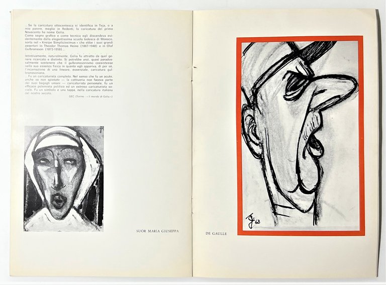 Mostra Arte - Galleria Macchi, Pisa - Golia - 1973