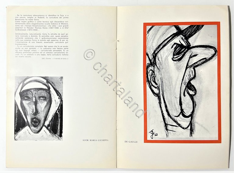 Mostra Arte - Galleria Macchi, Pisa - Golia - 1973