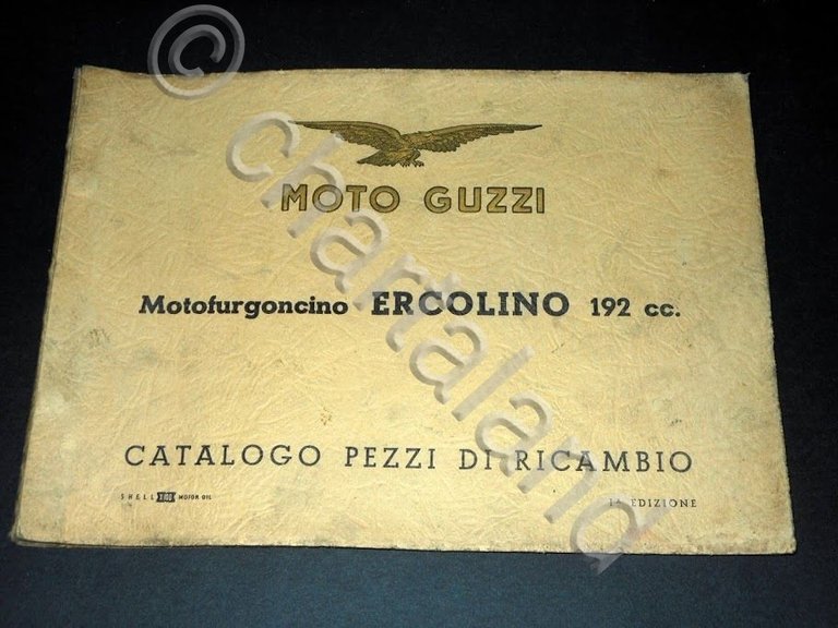 Moto Guzzi Catalogo ricambi Motofurgoncino ERCOLINO 192 cc. - 1^ …