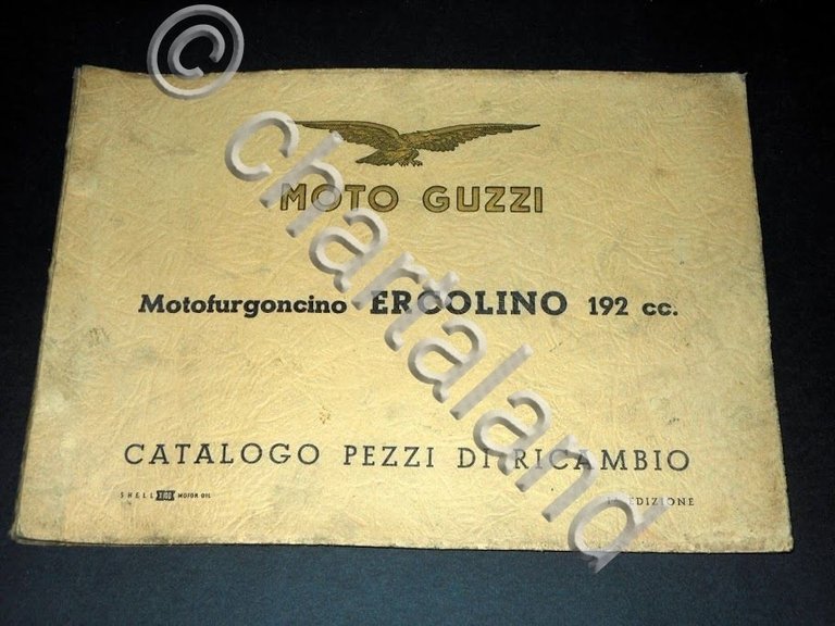 Moto Guzzi Catalogo ricambi Motofurgoncino ERCOLINO 192 cc. - 1^ …