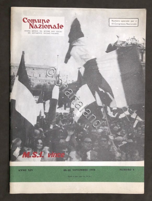 MSI - Comune Nazionale - Rivista mensile - N. 3 …