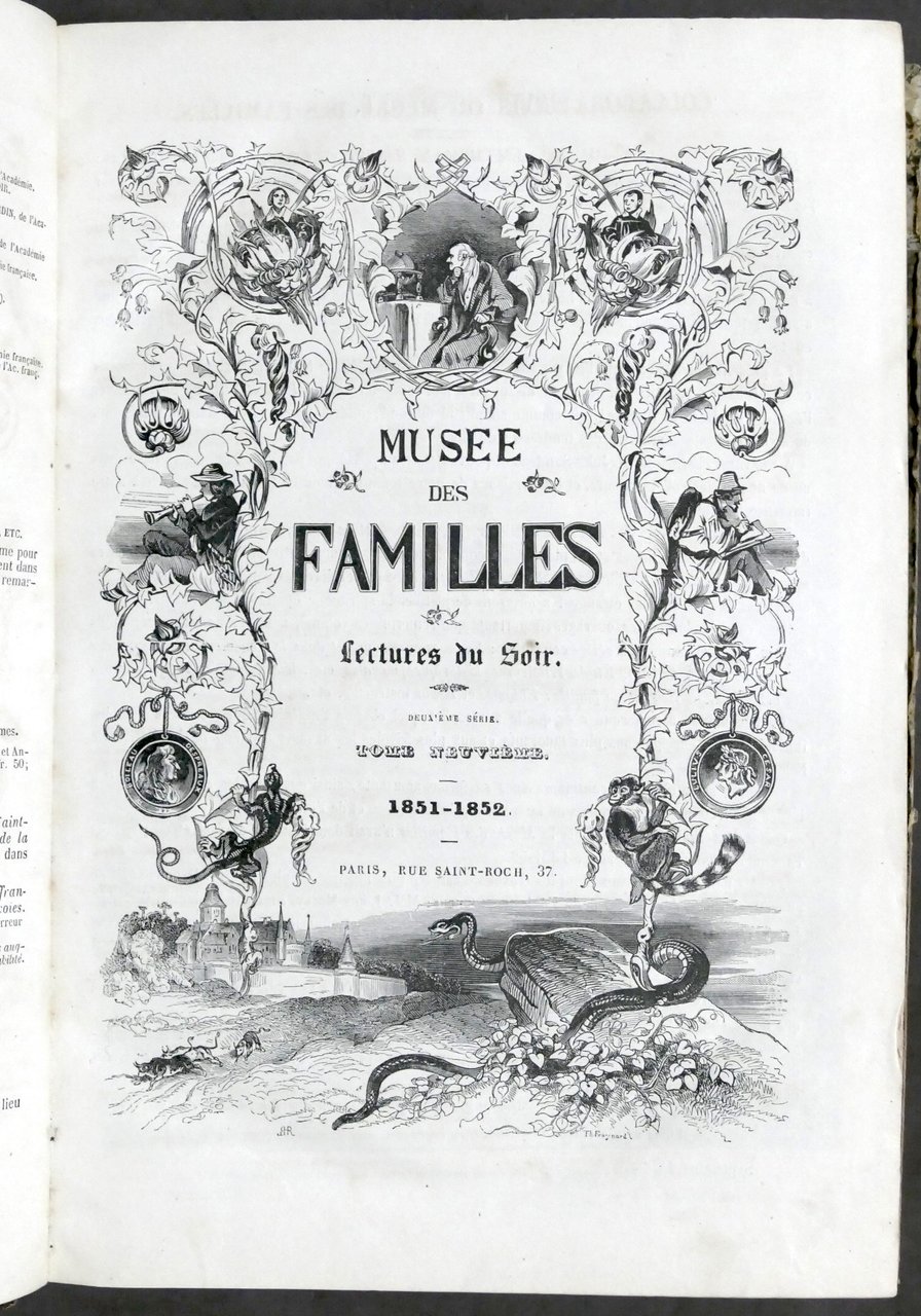 Musée des Familles - Lectures du Soir - Annate 1851-1852 …