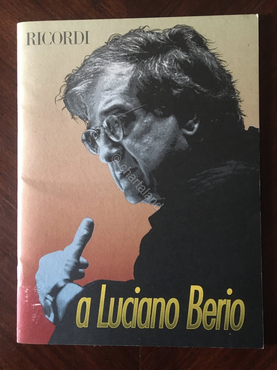 Musica - a Luciano Berio - 1995