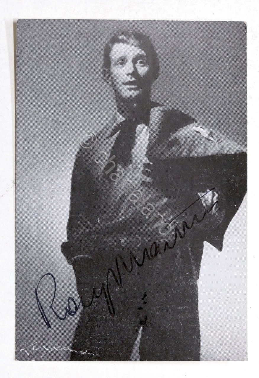 Musica - Autografo del cantante Ray Martino - anni '60