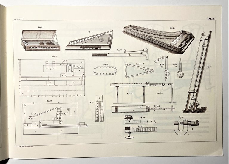 Musica - Bildatlas zum Lehrbuch des Pianoforte Baues - ed. … | Immagine Gallery 4