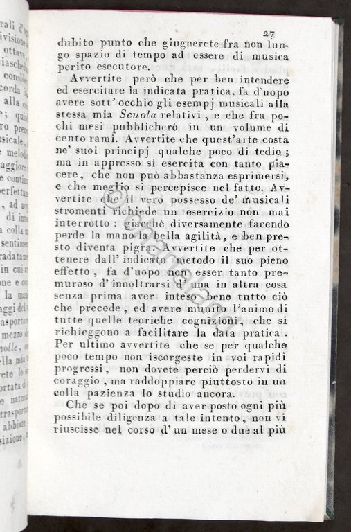 Musica - Carteggio musicale di Carlo Gervasoni - 1804 - …