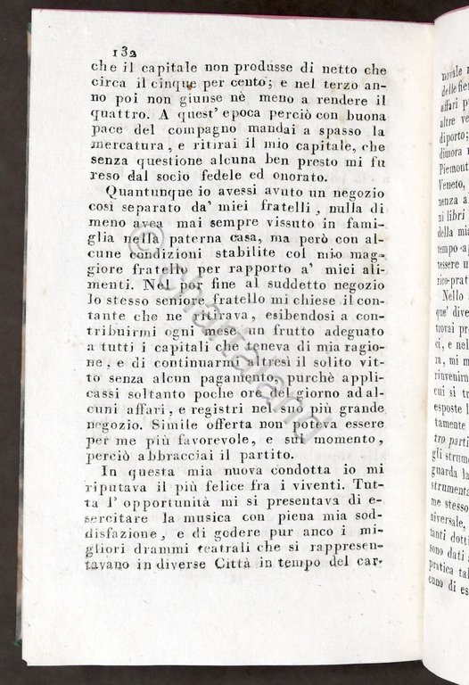 Musica - Carteggio musicale di Carlo Gervasoni - 1804 - …