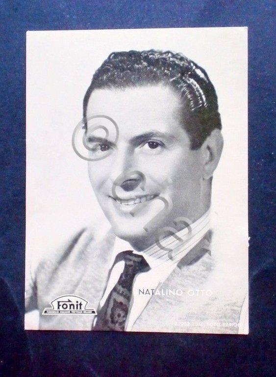 Musica - Cartolina - Cantante - Natalino Otto - Fonit