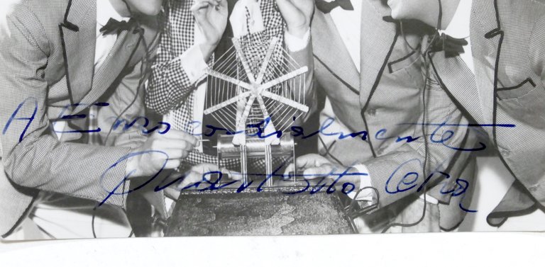 Musica - Fotocartolina con dedica autografa del Quartetto Cetra - …