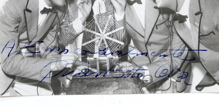 Musica - Fotocartolina con dedica autografa del Quartetto Cetra - …