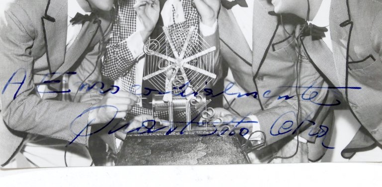 Musica - Fotocartolina con dedica autografa del Quartetto Cetra - …