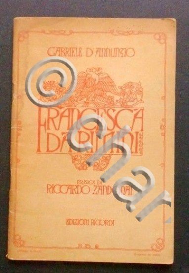 Musica - Francesca da Rimini - Gabriele D'Annunzio - Musica …