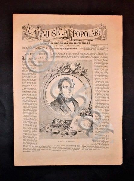 Musica - La musica popolare - Giornale - Vincenzo Bellini … | Immagine Gallery 2