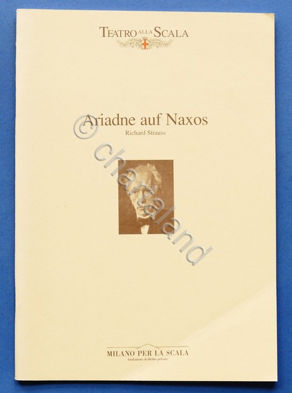 Musica - Libretto Opera Ariadne auf Naxos di R. Strauss …