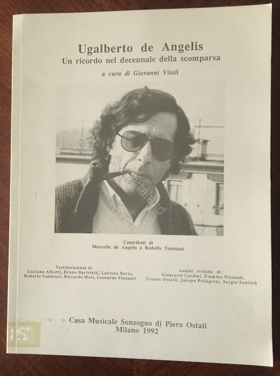 Musica - Ugualberto De Angelis - 1992