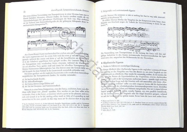 Musica - W.W. Newcomb Studien zue Englischen Lautenpraxis - 1968