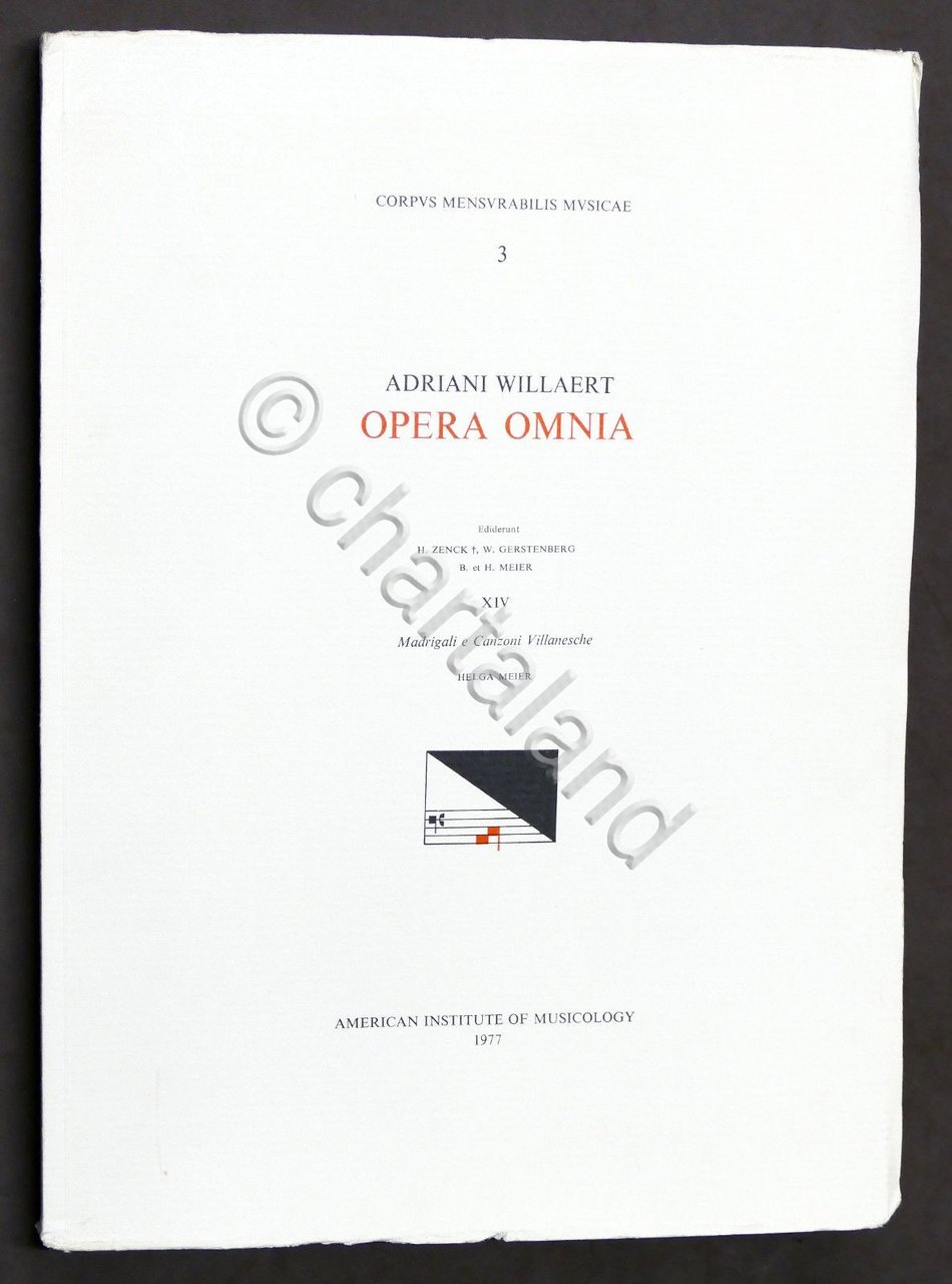 Musica American Institute Musicology Corpus Mensurabilis Musicae 3 - XIV …