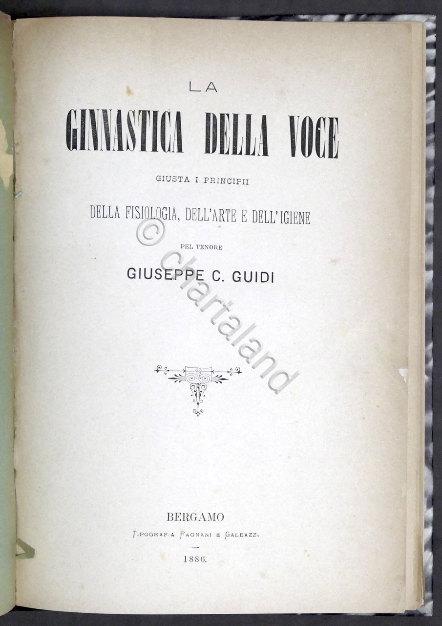 Musica Canto - Giuseppe C. Guidi - La ginnastica della …