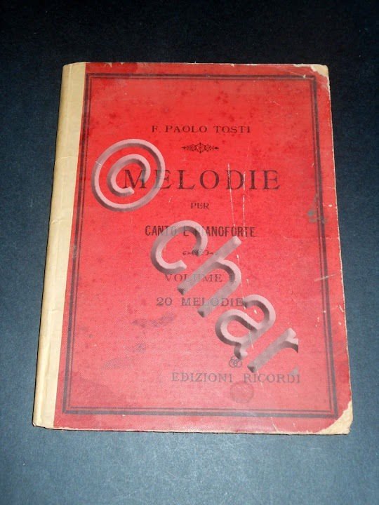 Musica Classica Spartito - Melodie x Canto e Pianoforte di …