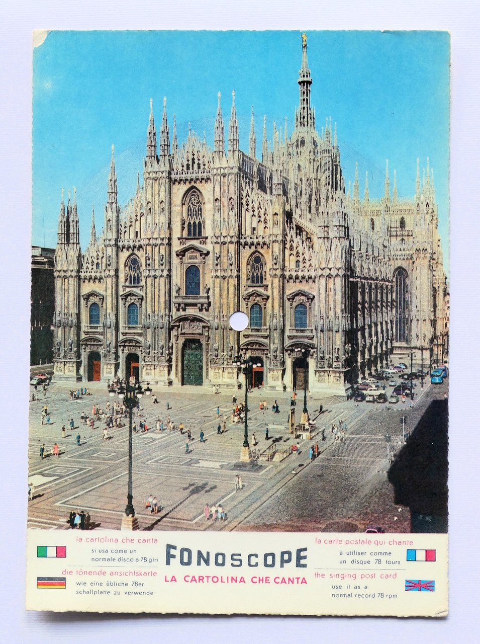 Musica Collezionismo - Cartolina che canta - Canzone Chella Llà … | Immagine principale