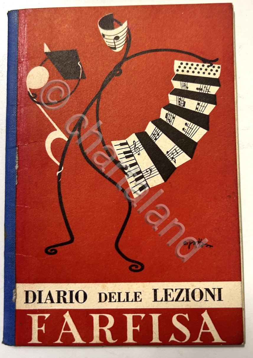 Musica fisarmonica - Diario delle lezioni Farfisa - ed. 1954