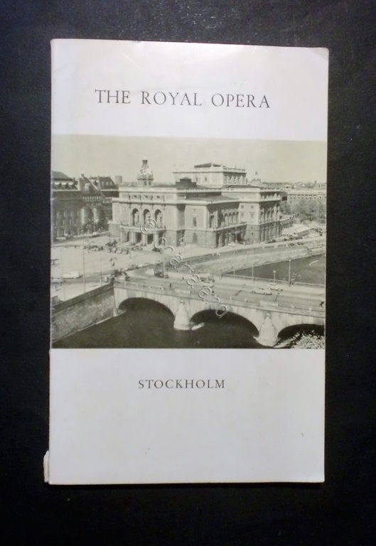 Musica libri - The Royal Opera - Stockholm - Libretto …
