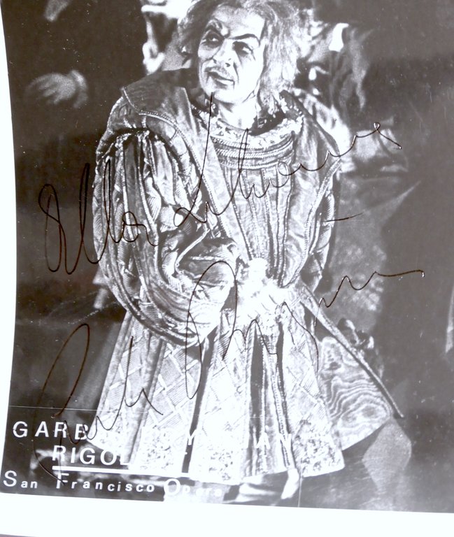 Musica Lirica - Autografo del baritono Garbis Boyagian - anni …