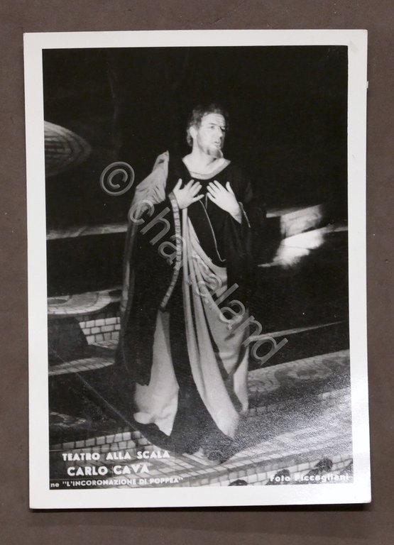 Musica Lirica - Autografo del cantane basso Carlo Cava - …