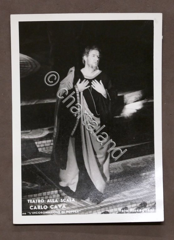 Musica Lirica - Autografo del cantane basso Carlo Cava - …