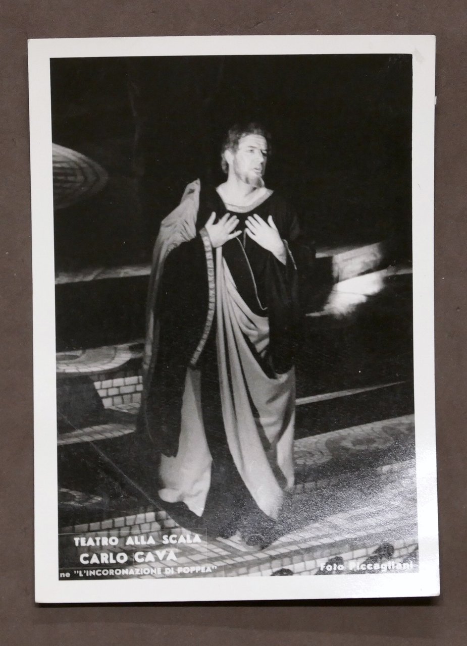 Musica Lirica - Autografo del cantane basso Carlo Cava - …