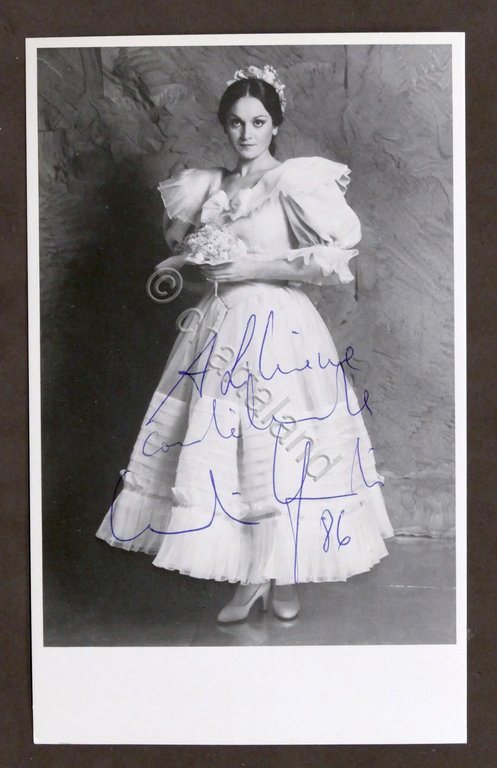 Musica Lirica - Autografo del soprano italiano Cecilia Gasdia - …