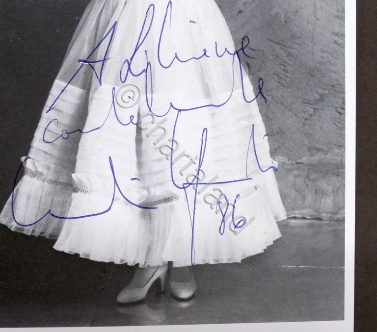Musica Lirica - Autografo del soprano italiano Cecilia Gasdia - …