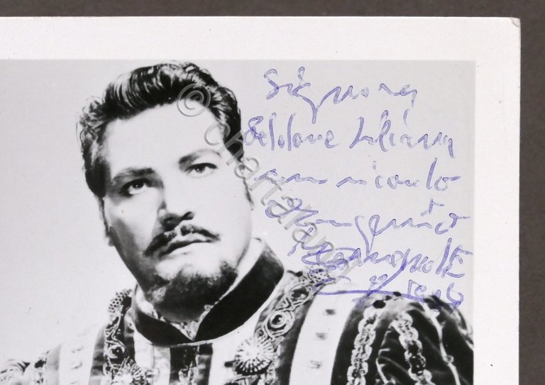 Musica Lirica - Autografo del tenore Eugenio Fernandi - 1984