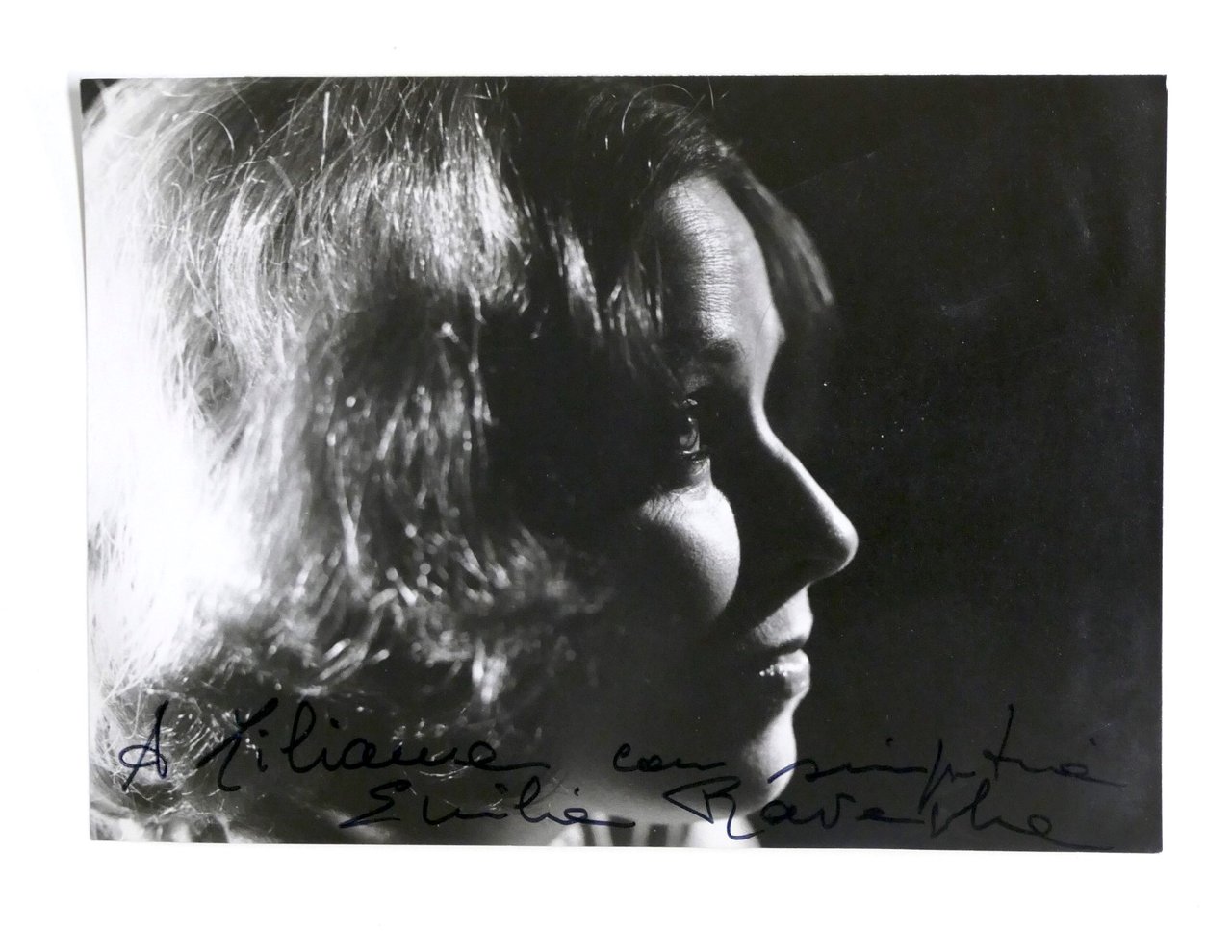 Musica Lirica - Autografo della cantane d'opera Emilia Ravaglia - …