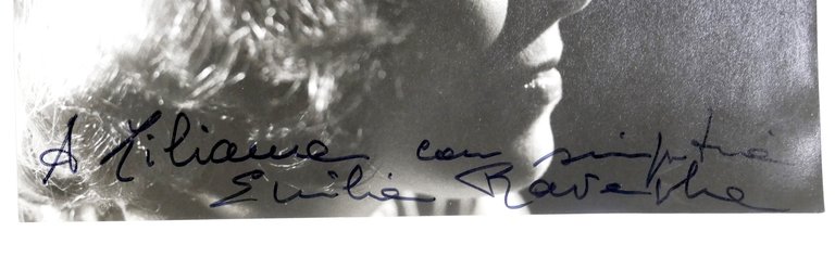 Musica Lirica - Autografo della cantane d'opera Emilia Ravaglia - …