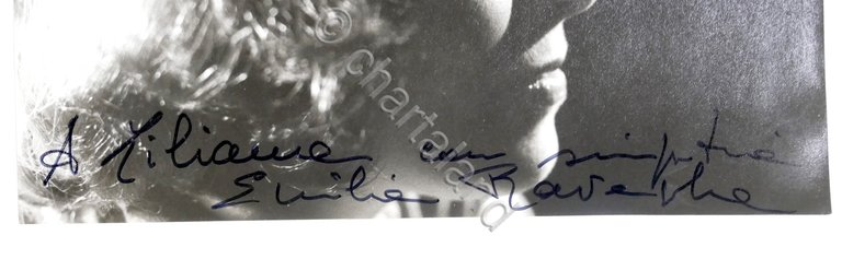 Musica Lirica - Autografo della cantane d'opera Emilia Ravaglia - …