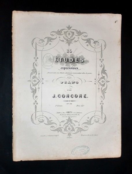 Musica Spartiti - 15 ètudes expressiones - Pour piano - … | Immagine principale