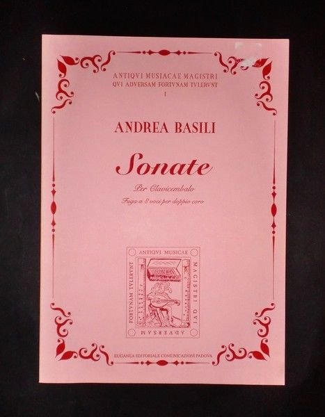 Musica Spartiti - A. Basili - Sonate per clavicembalo - …