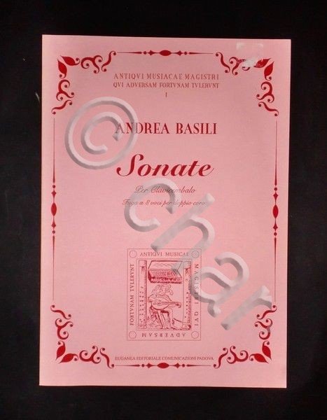 Musica Spartiti - A. Basili - Sonate per clavicembalo - …