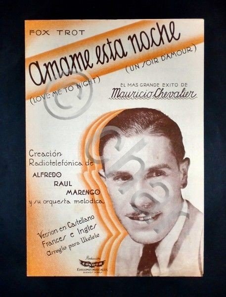 Musica spartiti - Amame esta noche - Fox trot - … | Immagine principale