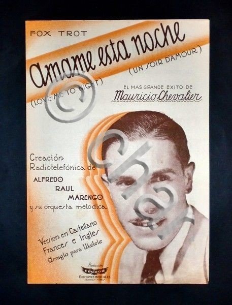Musica spartiti - Amame esta noche - Fox trot - … | Immagine Gallery 2