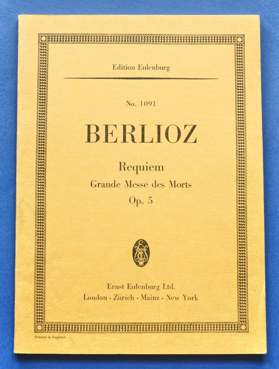 Musica Spartiti - Berlioz - Requiem Op. 5 - Partitura … | Immagine principale