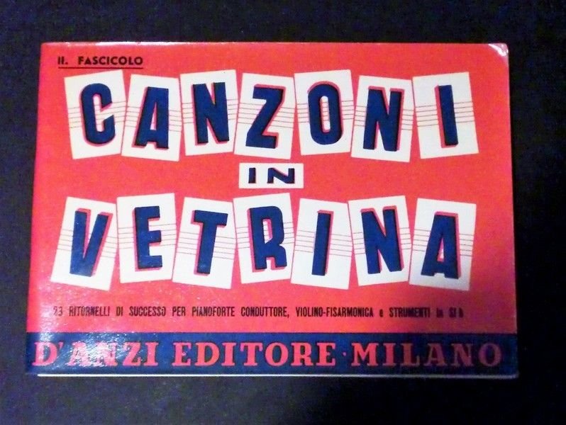 Musica Spartiti - Canzoni in vetrina - 23 ritornelli di … | Immagine principale