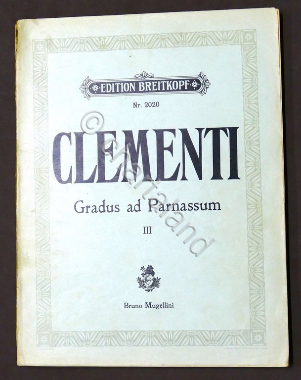 Musica Spartiti - Clementi - Gradus ad Parnassum III - … | Immagine Gallery 4