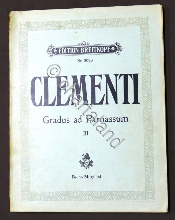 Musica Spartiti - Clementi - Gradus ad Parnassum III - … | Immagine Gallery 3