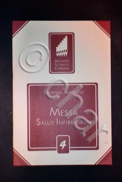 Musica Spartiti - Eugenio Andriselli - Messa Salus Infirmorum - …