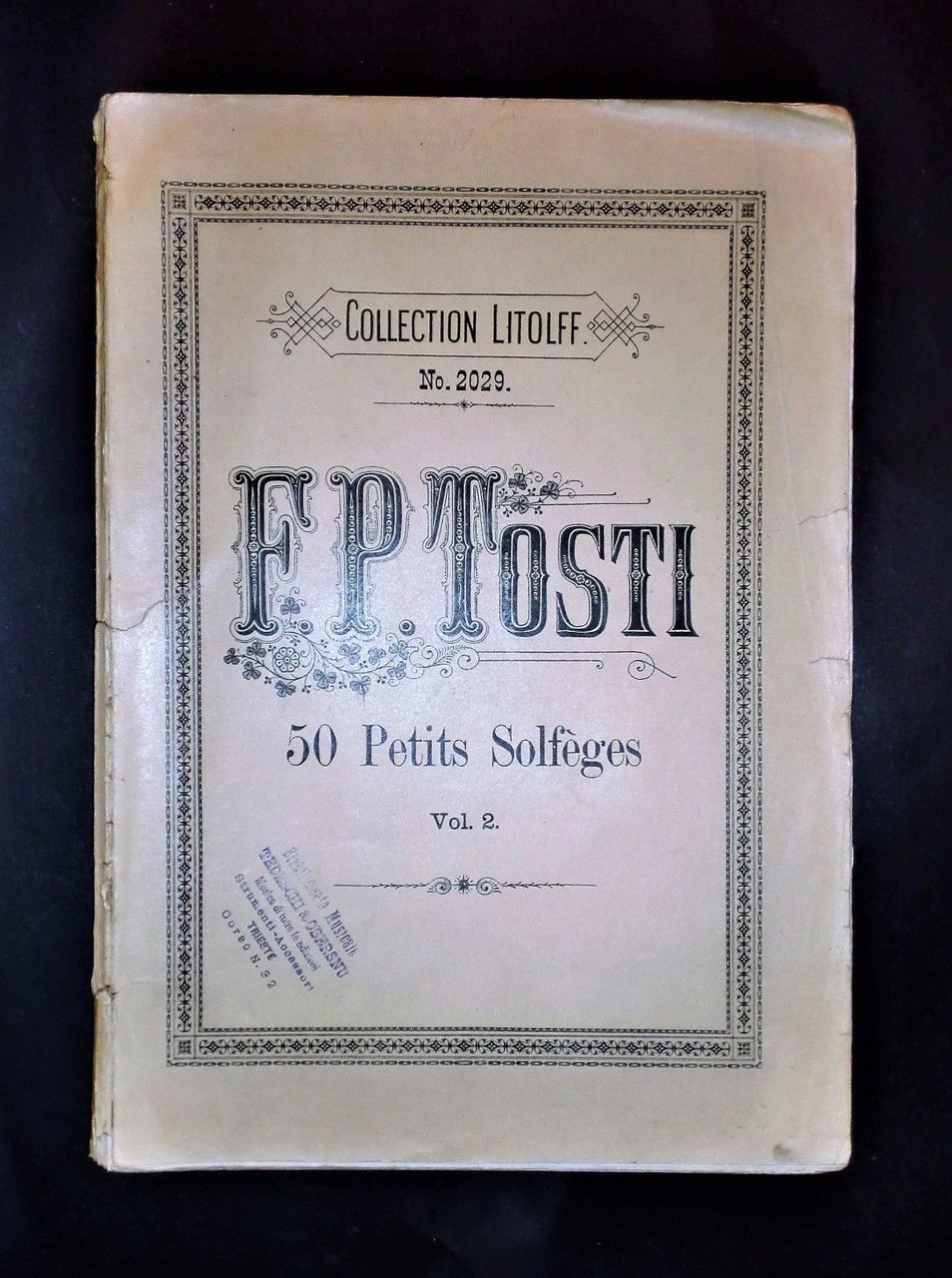 Musica spartiti - F. P. Tosti - 50 Petits Solfèges … | Immagine principale